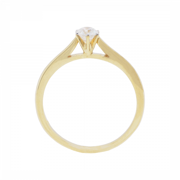 010874 Dainty Diamond 6Claw Solitaire Ring Front 1080x1080 copy
