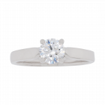 290549 4 Claw Classic Diamond Solitaire Ring Top 1080x1080 copy