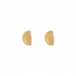 131422 Large Gold Half Ball Stud Earrings Side 1080x1080 copy