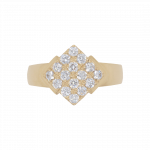 270390 Diamond Shaped Deco Cluster Dress Ring Top 1080x1080 copy
