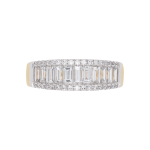 280586 Baguette Diamond Channel Set Dress Ring Top 1080x1080