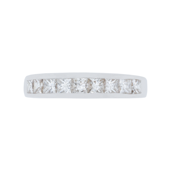081400 Princess Cut Diamond Channel Set Wedding Ring Top 1080x1080