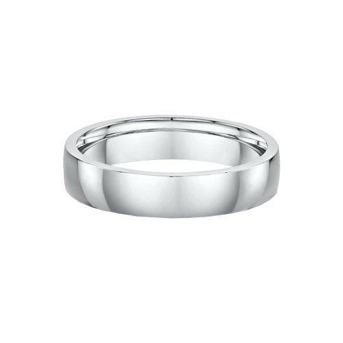 Heavy Dome 5mm Wide Wedding Ring