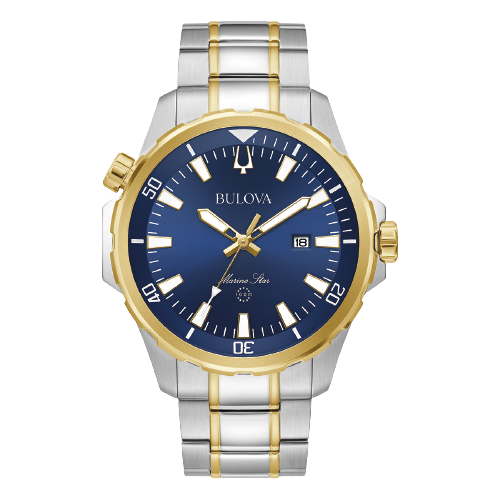 Bulova Gents Marine Star - Silver/Gold - OUT OF STOCK