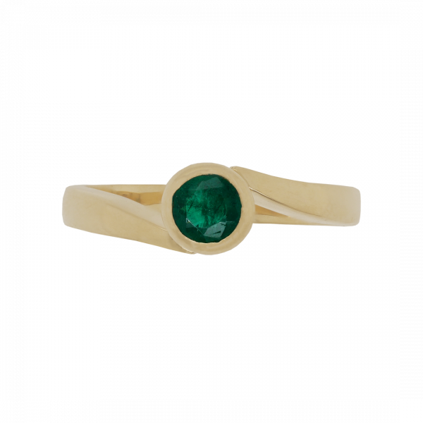 040432 Emerald Solitaire Crossover Ring Top 1080x1080 copy