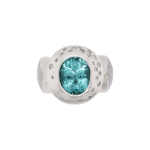 Apatite Diamond Dress Ring White Gold Ring Top 1083x1083