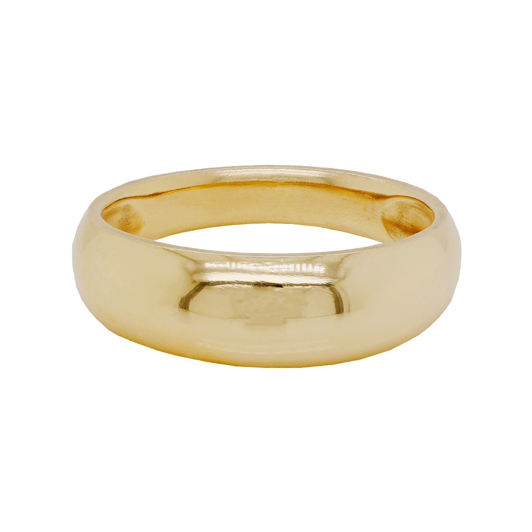 Large Yellow Gold Molten Ring | Ag & Au | Dalgleish Diamonds ...