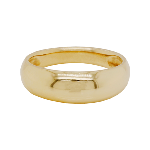 Yellow Gold Large Ring Flat 1083x1083