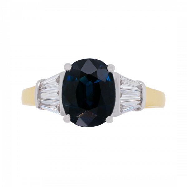 040409 Oval Sapphire Baguette Diamond Ring Top 1080x1080 copy