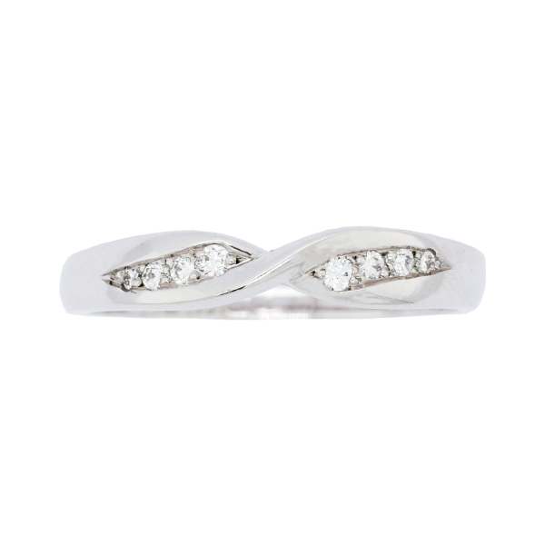 081467 Pinched Diamond Wedding Ring Top v1 1080x1080