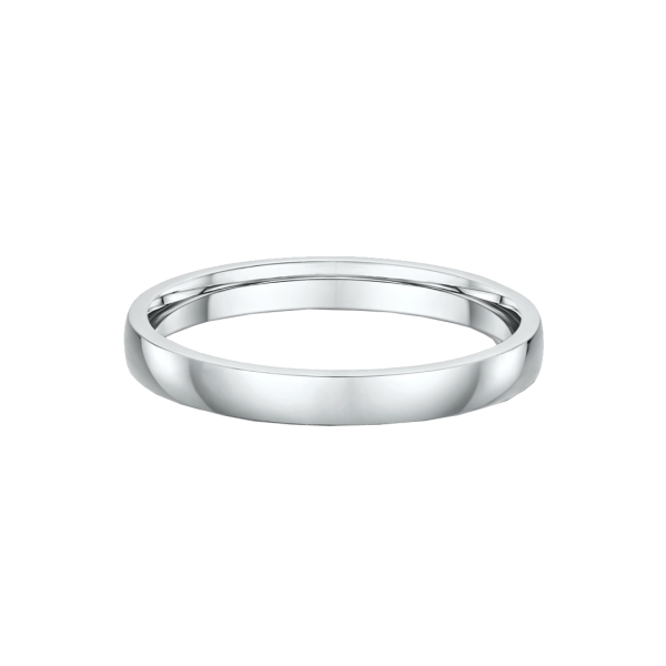 Heavy Dome 3mm Wide Wedding Ring