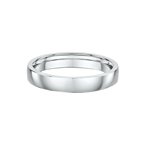 Heavy Dome 4mm Wide Wedding Ring