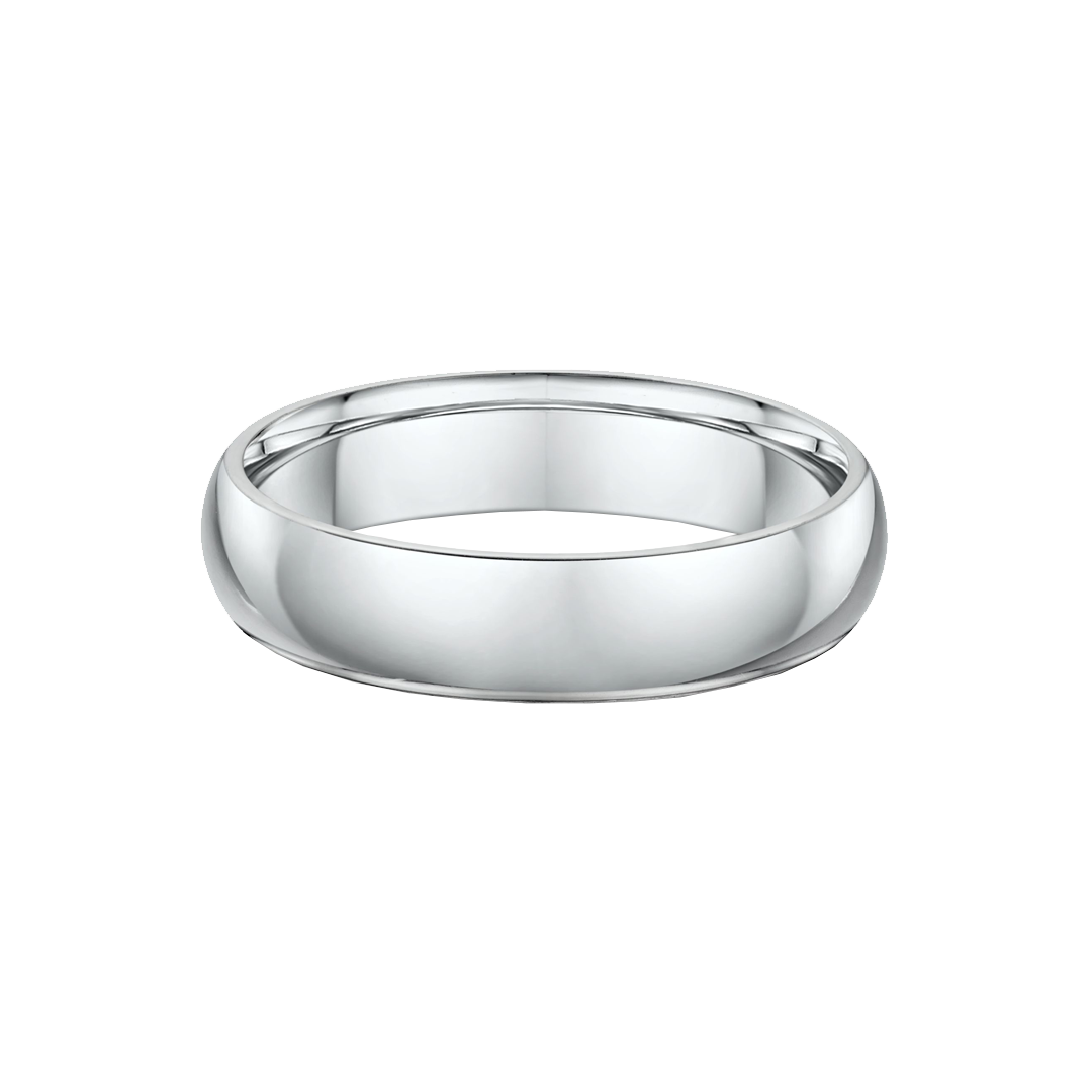 Classic Dome 5mm Wide Wedding Ring | Dalgleish Diamonds » Dalgleish ...
