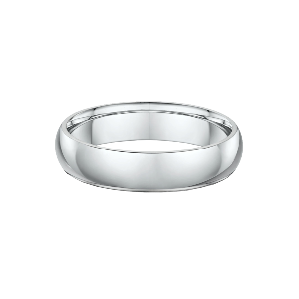 Classic Dome 5mm Wide Wedding Ring