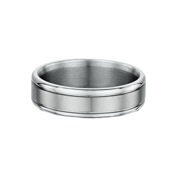 Titanium Inlay Wedding Ring