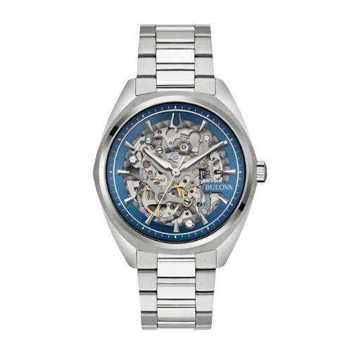 Bulova Gents Automatic Watch - Silver - OUT OF STOCK